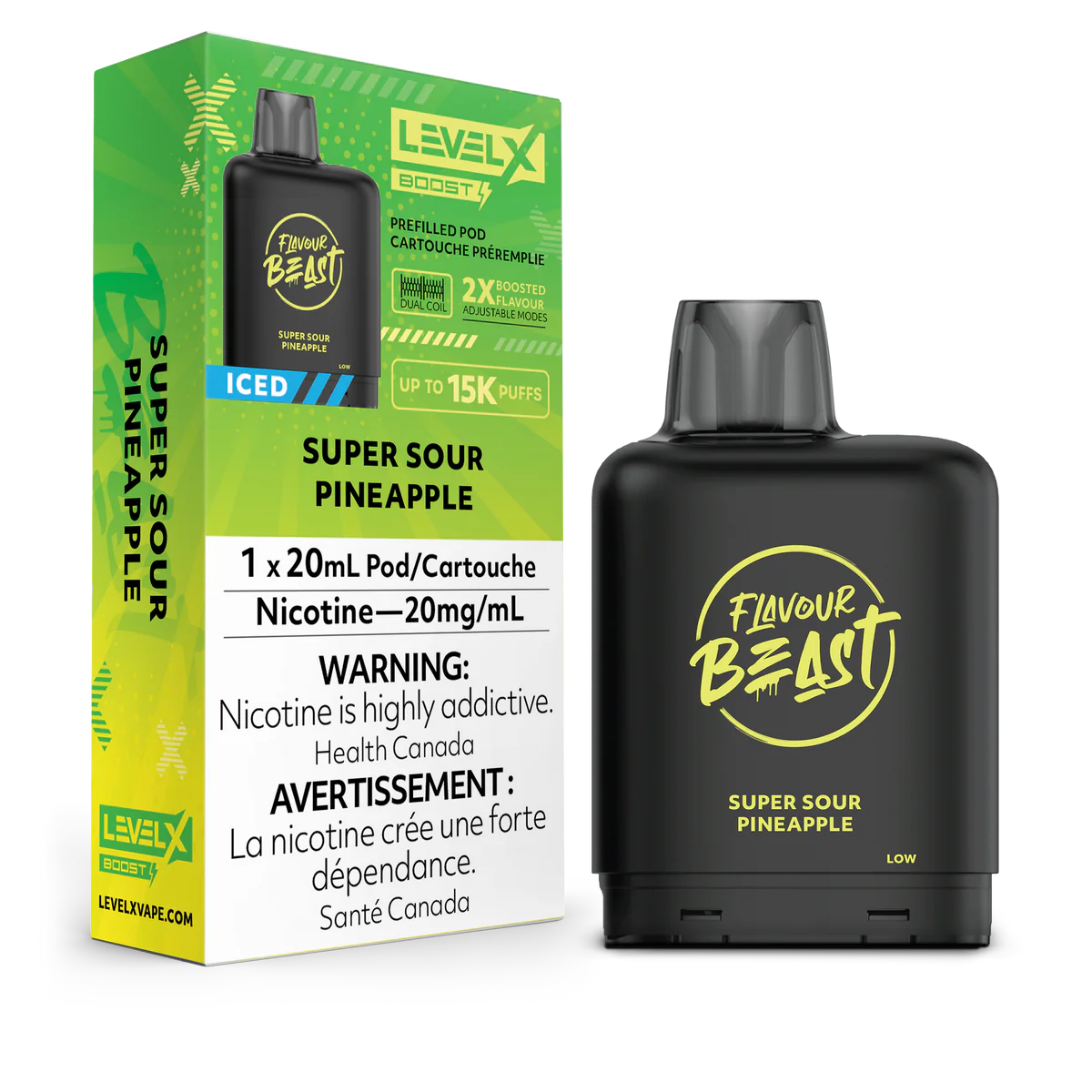 SUPER SOUR PINEAPPLE ICED - LEVEL X FB BOOST