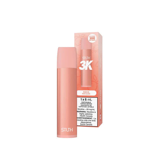 STLTH 3K Peach Ice Disposable Vape