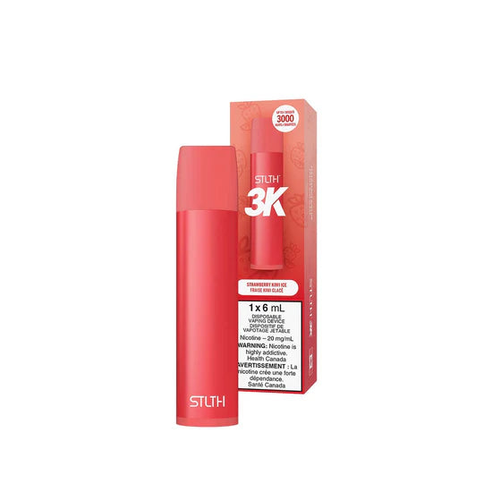STLTH 3K Strawberry Kiwi Ice Disposable Vape