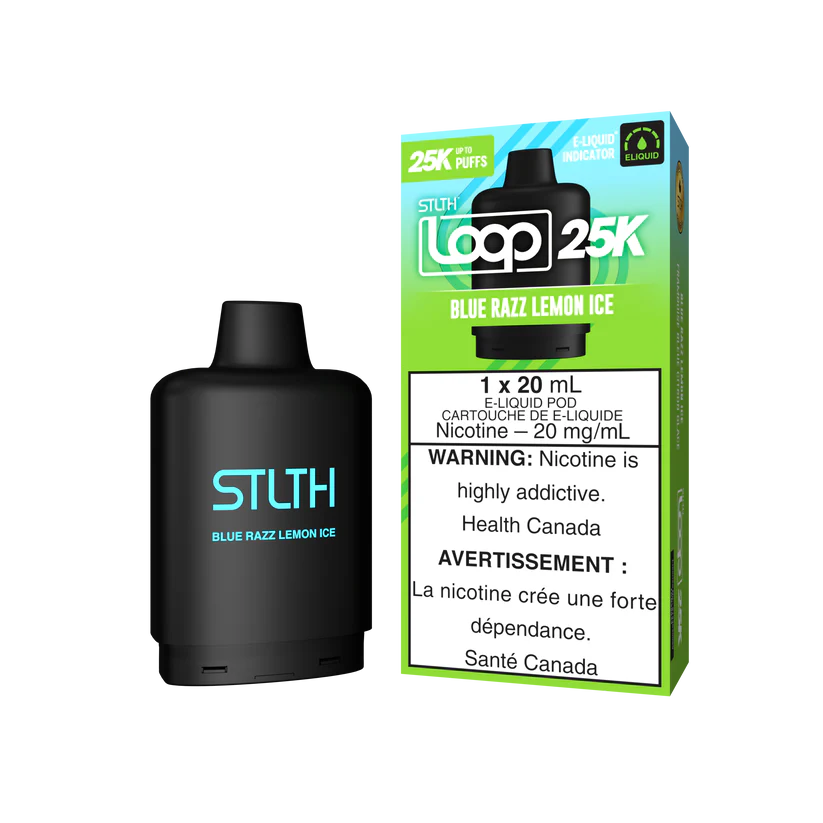 STLTH LOOP 25K Pod Pack - Blue Razz Lemon Ice