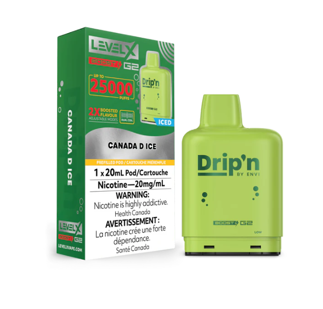 Drip'n Level X Boost G2 25K - Canada D Ice