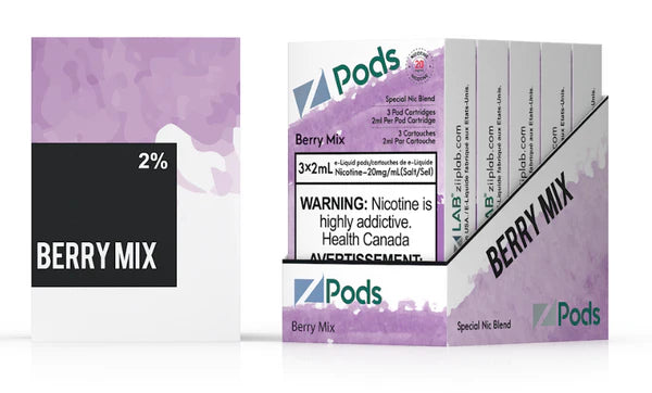 Z PODS BERRY MIX BY ZIIP LAB