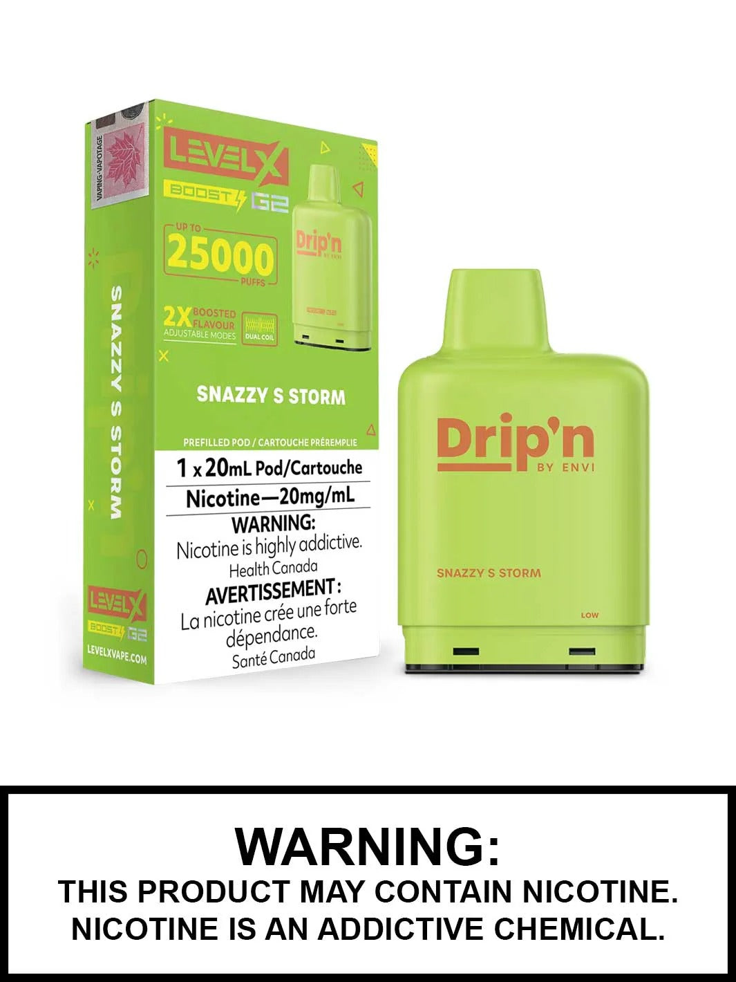 Spritz Ice Drip'n Level X Boost G2 Pods